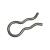 Befestigungsfeder für Saeco PTFE Schlauch d=4mm