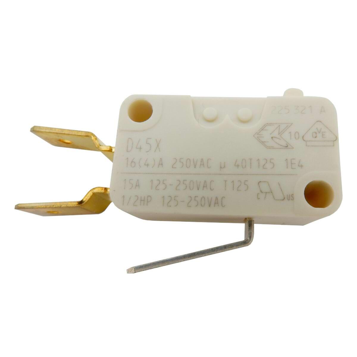 Mikroschalter D45X zu Heizpatrone und Tropfschale