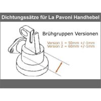 LaPavoni Dichtungssatz für 50mm Brühgruppe