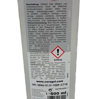 Ceragol Ultra Premium Entkalker 500ml