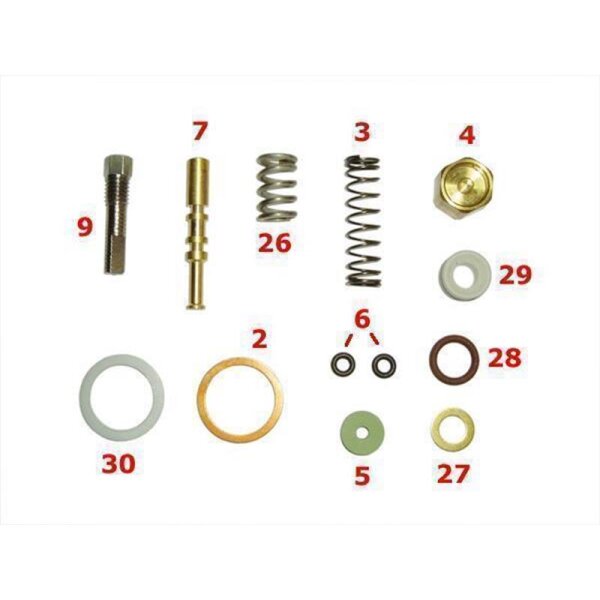 Reparaturset Wasser / Dampfhahn für Faema E91 E92 und DUE