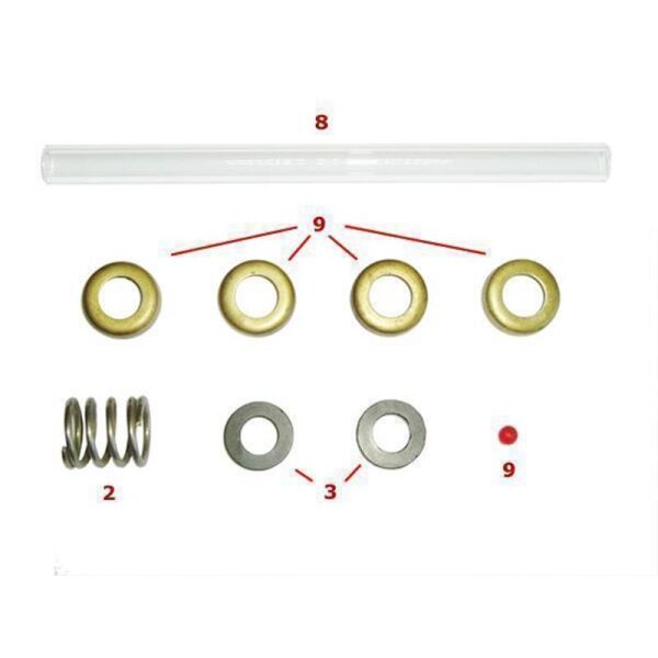 Reparaturset Niveauglas für Faema E61