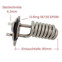 Heizkörper 1400W 230V für ECM Elektronika 2 Profi