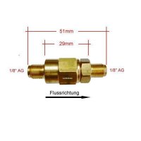 Rückschlagventil 1/8 Zoll