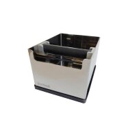 Abklopfbehälter Metal M Edelstahl 18x14x12cm