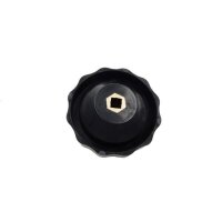 Drehgriff 7x7mm zu Wasser Dampfhahn
