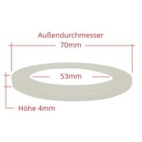 Siebträgerdichtung Silikon für LaPavoni Domus Bar