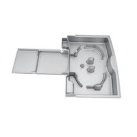 Abtropfschale silber für DeLonghi ECAM23.450.S und...