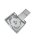 Abtropfschale silber für DeLonghi ECAM23.450.S und ECAM25.457.S