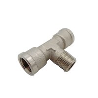 Fitting T-Form 1/8"F - 1/8"M - 1/8"F