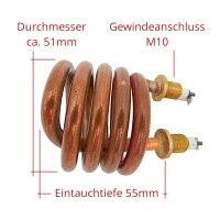 Heizkörper 1000W 220V für LaPavoni Domus Bar und Lelit