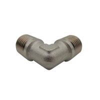 Fitting L-Form 1/4"M - 1/4"M