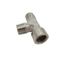 Fitting T-Form 1/4"M - 1/4"M - 1/4"F