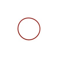 O-Ring 02137 Silikon rot