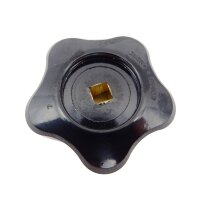 Drehgriff 6x6mm zu Wasser Dampfhahn