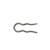 Befestigungsfeder für Jura PTFE Schlauch d=4mm