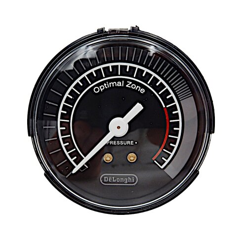 Manometer schwarz für DeLonghi La Specialista