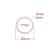 PTFE Dichtung 20x17x2mm zu Wasser Dampfrohr