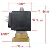 3-Wege Magnetventil 24V Parker E131F4304