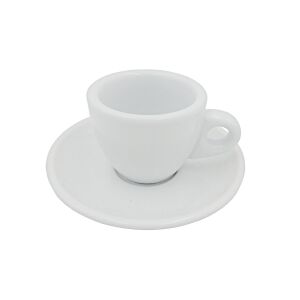Espressotasse Portofino weiß mit Unterteller