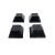 Gerätefuß 8x8x6mm 4 Stück selbstklebend